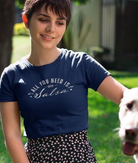 Nome do produto All You Need is Salsa - algodão - fem