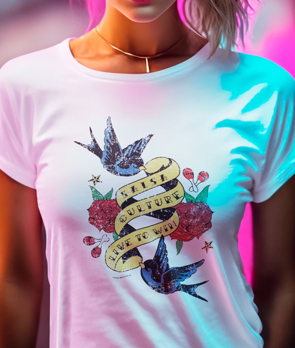 Nome do produto: Salsa - Tattoo - Live to Win - Fem