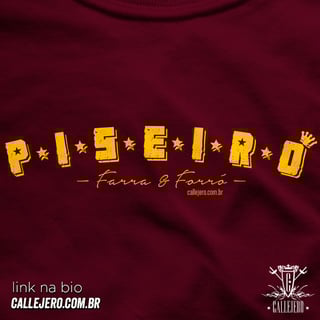Nome do produto Piseiro Farra & Forró - masc