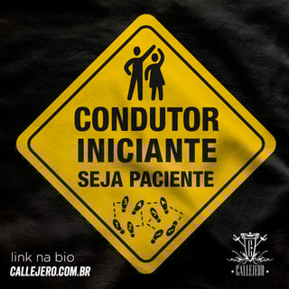 Nome do produto Condutor Iniciante - Masc