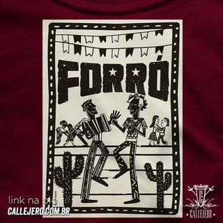 Nome do produto Forró Xilogravura - Masc