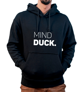 Moletom Canguru Mind Duck.