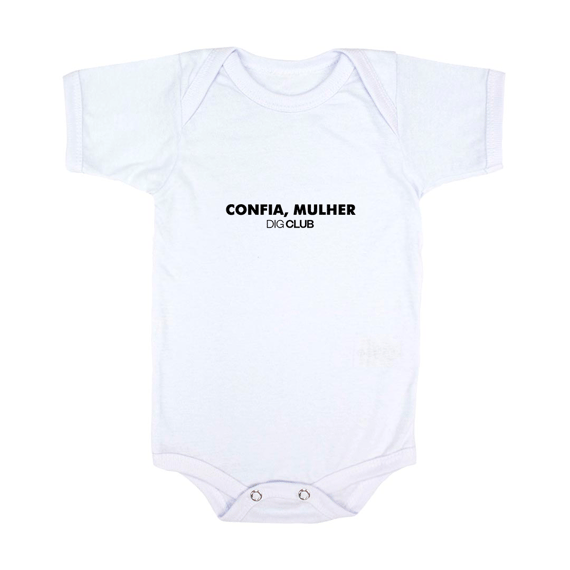 Body Infantil - Confia, Mulher