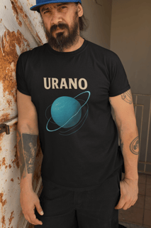 Nome do produto Camiseta URANO | A Nova Era Começa Aqui | ÓRBITA®