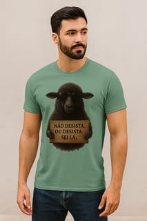 Ovelha Negra | Desista ou sei lá. Tee T-Shirt Estonada