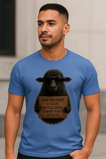 Nome do produtoOvelha Negra | Desista se quiser. T-Shirt Prime