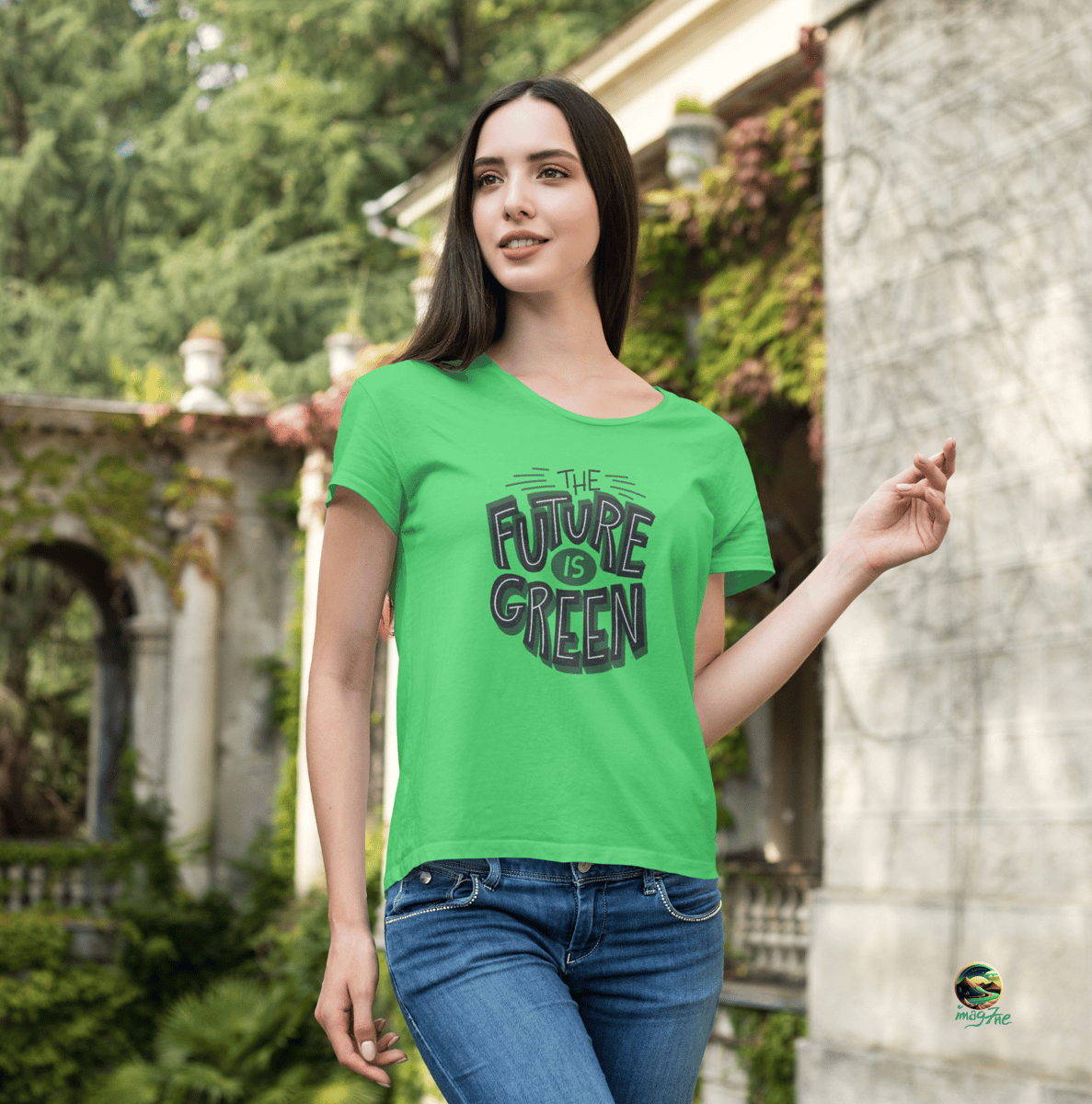 Nome do produto: Camiseta Coleção Estilo Verde