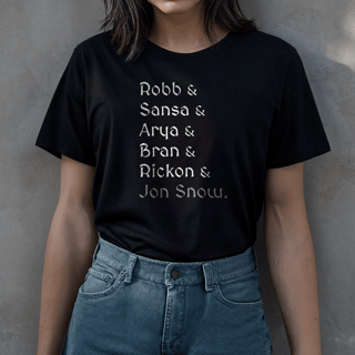 Camiseta Crianças Stark