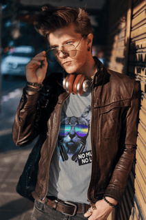 Nome do produto Gato DJ No Music, No Life.