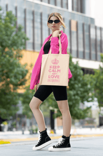 Nome do produto EcoBag Keep Calm and Love Blackpink