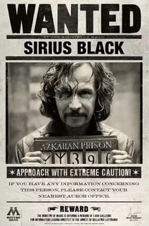 Nome do produto Sirius Black Procurado