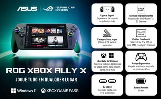 Nome do produto CONSOLE PORTÁTIL ASUS ROG XBOX ALLY X 1TB