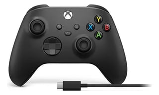 Nome do produto CONTROLE SEM FIO XBOX SERIES - CARBON BLACK COM CABO USB