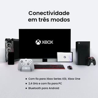 Nome do produto CONTROLE GAMESIR G7 PRO XBOX TRI MODE DOCK CARREGAMENTO