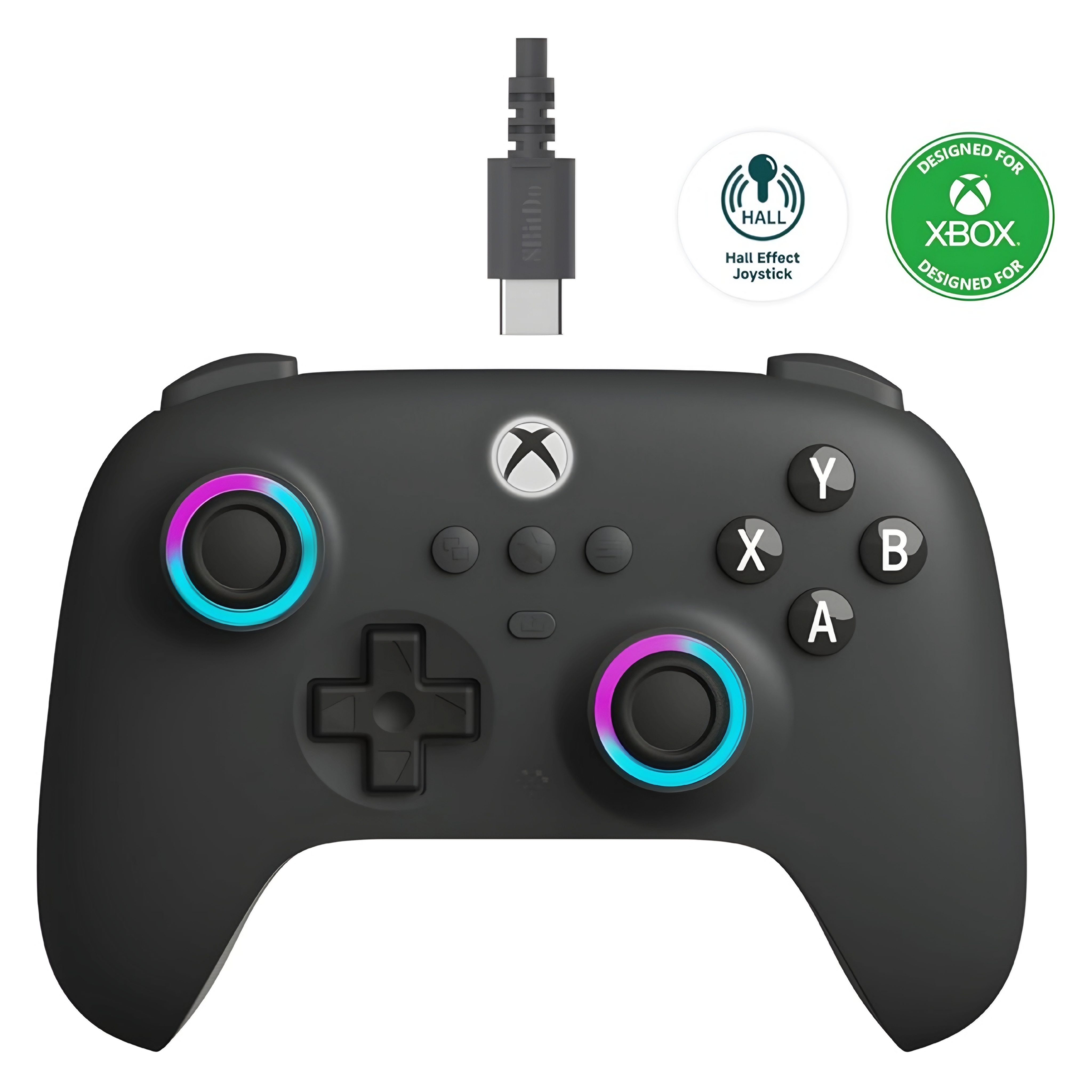 CONTROLE COM FIO 8BITDO ULTIMATE C XBOX HALL EFFECT