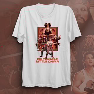 Nome do produto T-shirt Plus Size Os aventureiros de John Carpenter