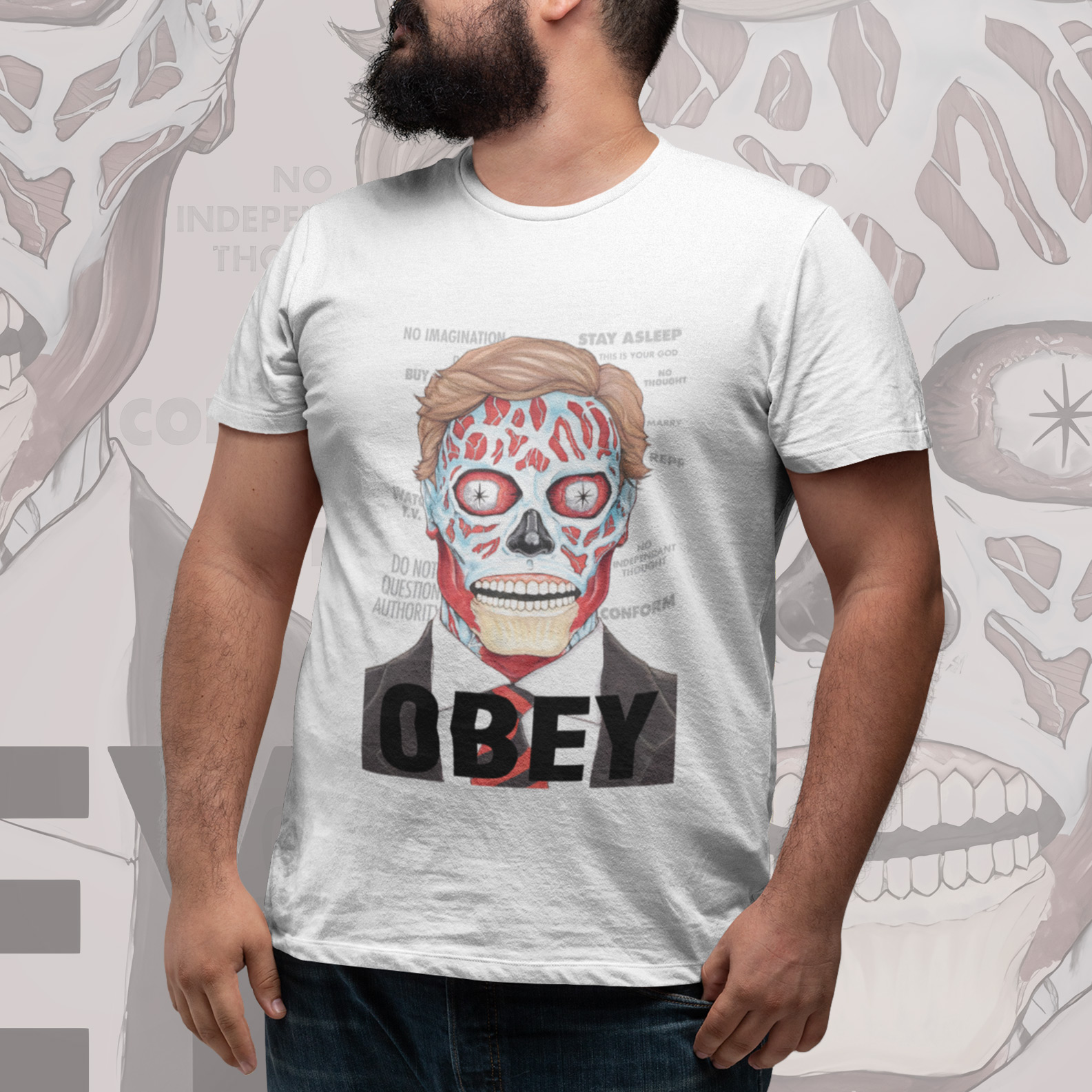 T-shirt Plus Size Obey