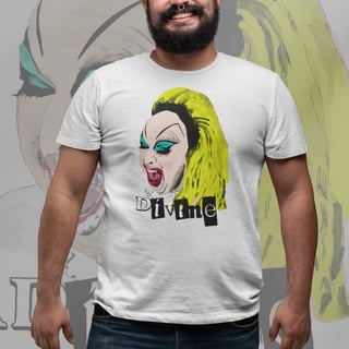 T-shirt Plus Size Divine Punk