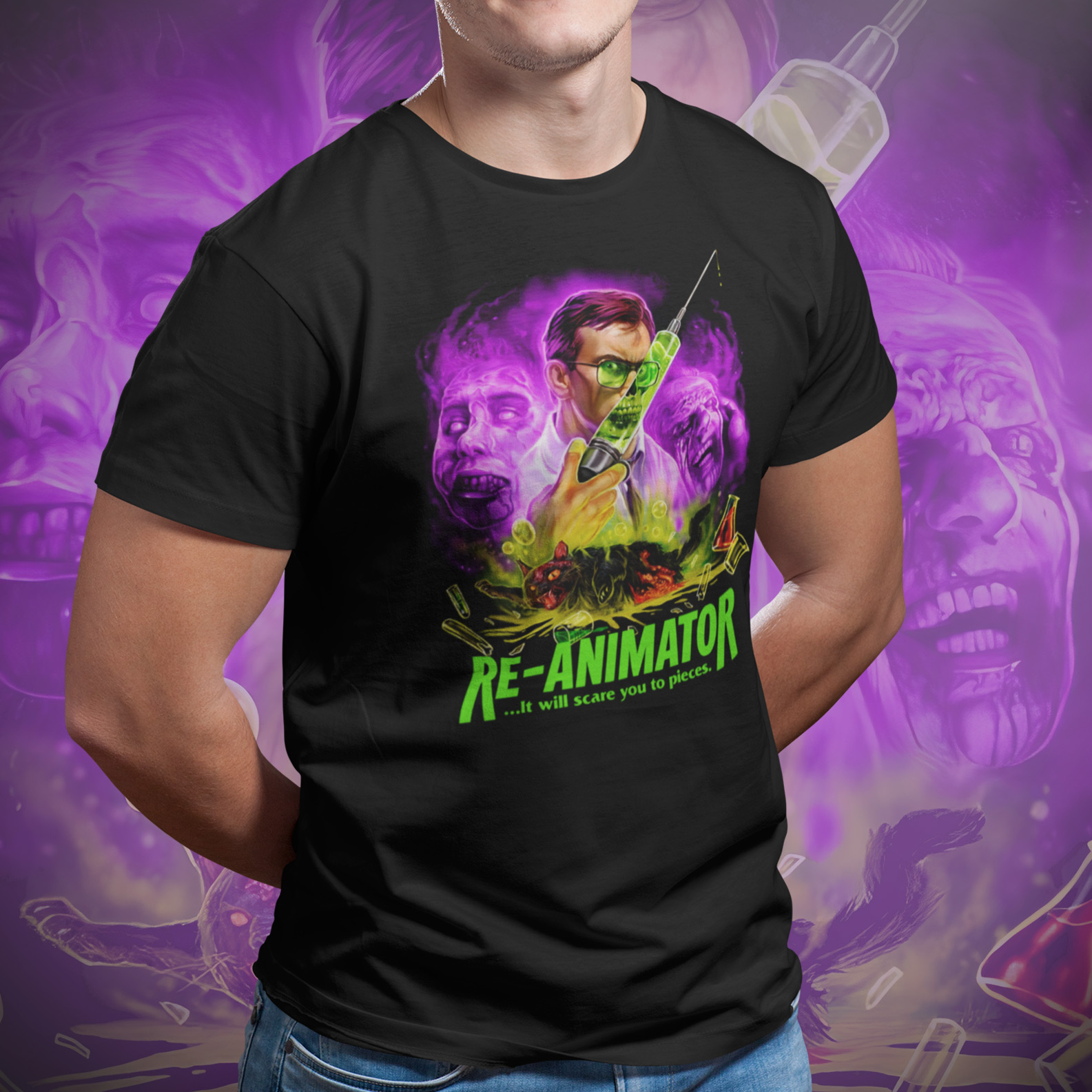 T-shirt quality Re-animator