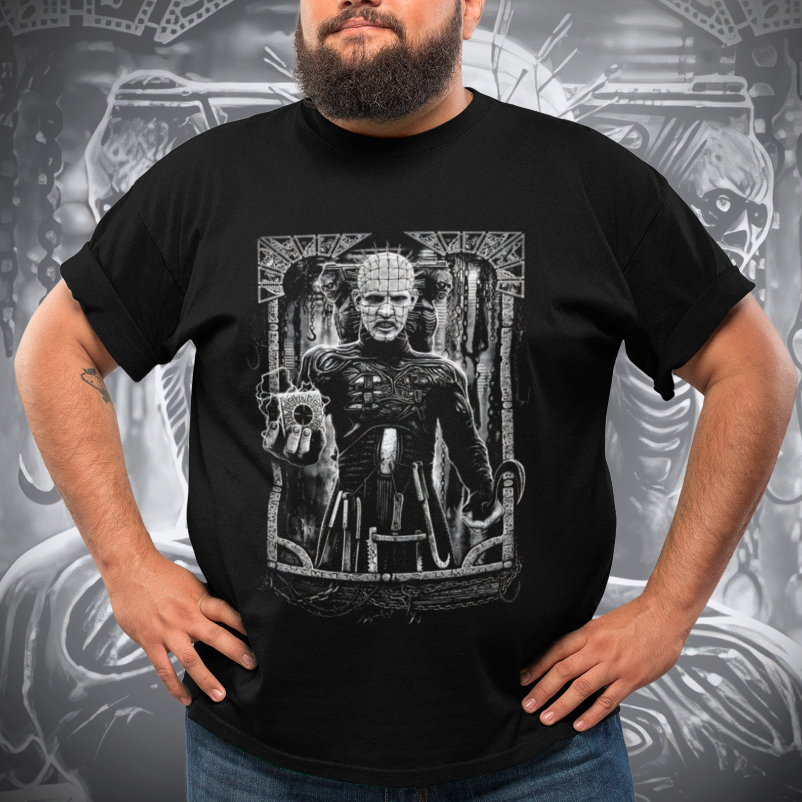 T-shirt Plus Size Hellraiser