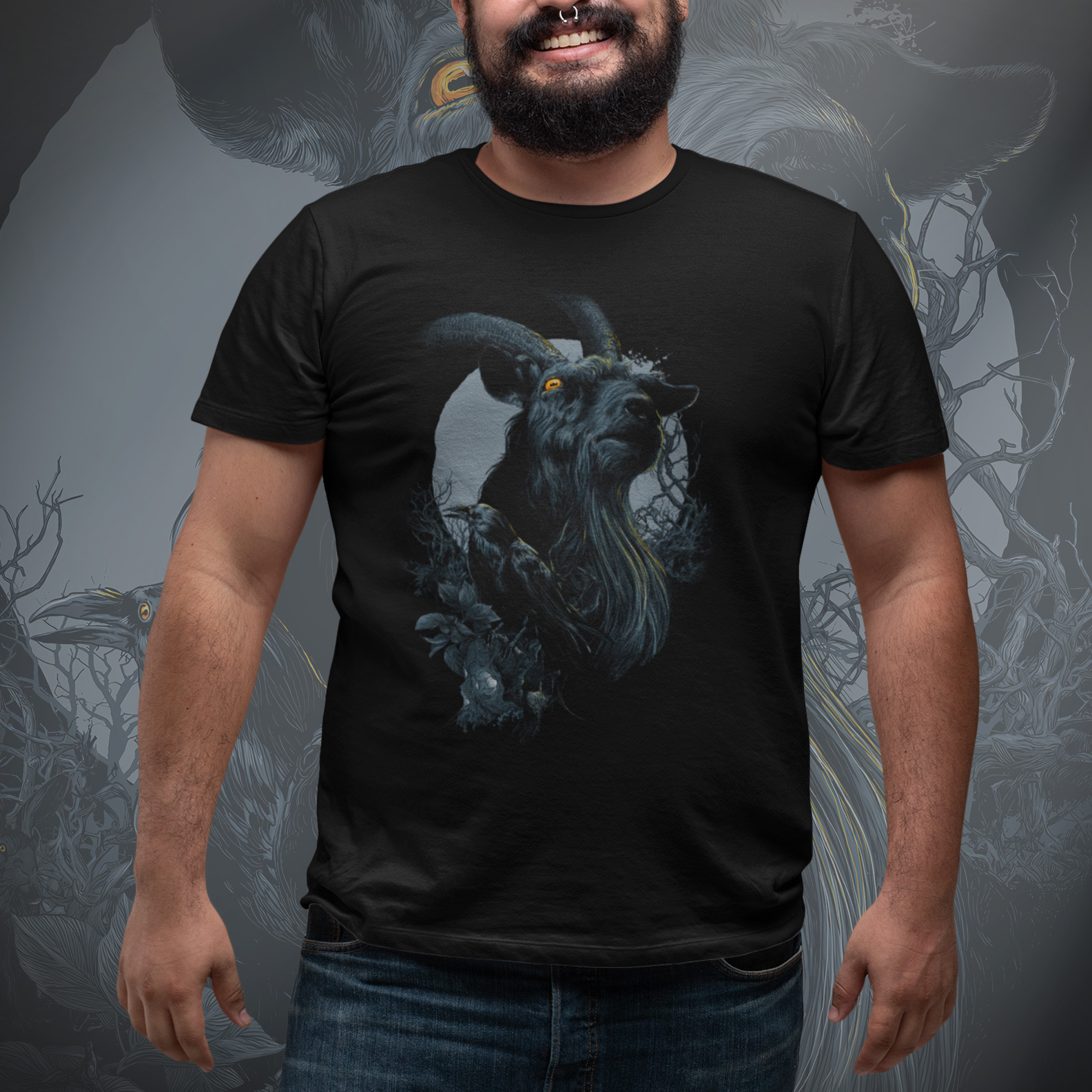 T-shirt Plus Size The Witch GOAT