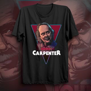 Nome do produto T-shirt Plus Size John Carpenter fan club