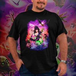 T-shirt Plus Size Elvira Nightmare