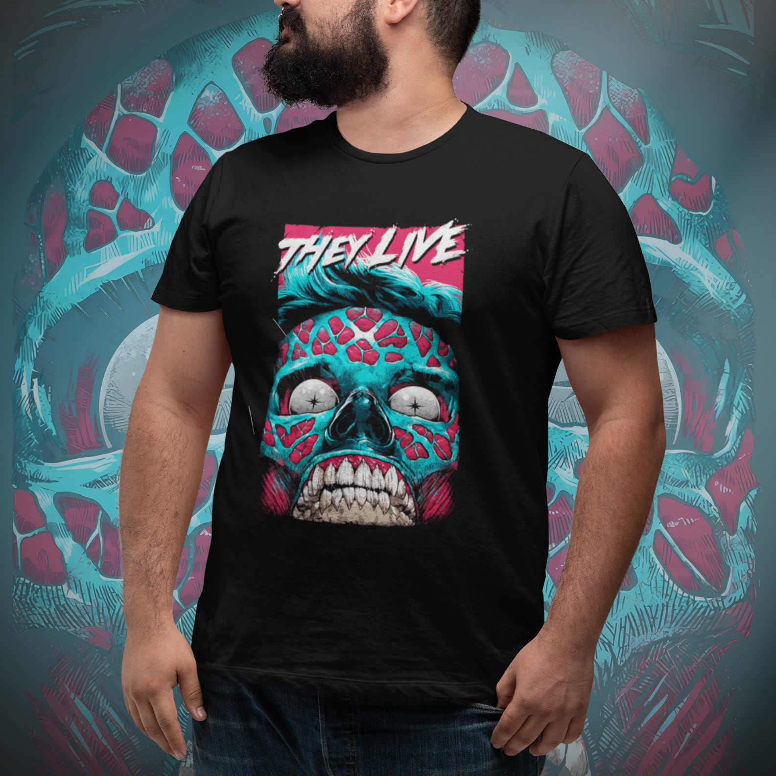 T-shirt Plus Size They Live