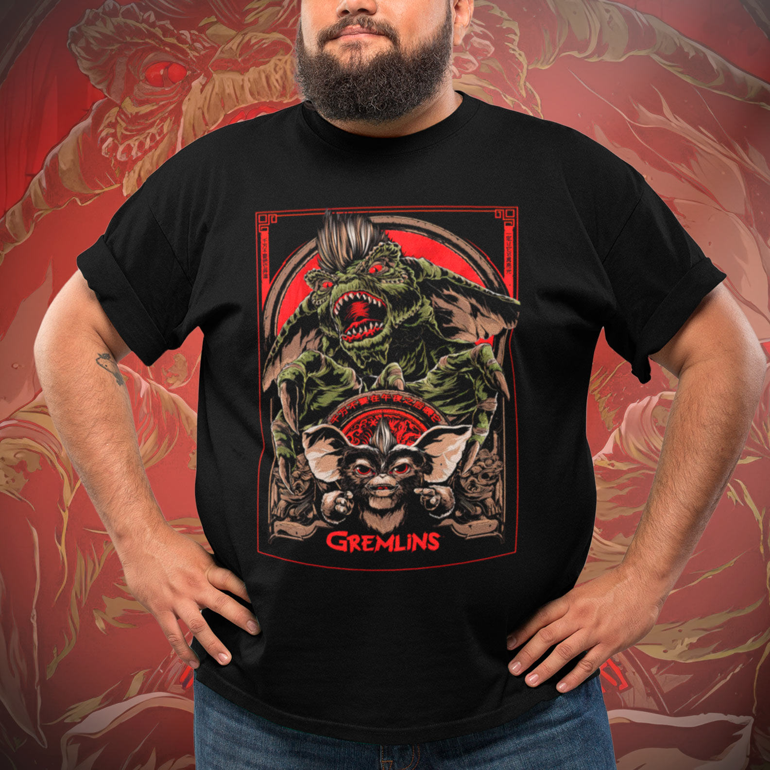 T-shirt Plus Size Gremlins