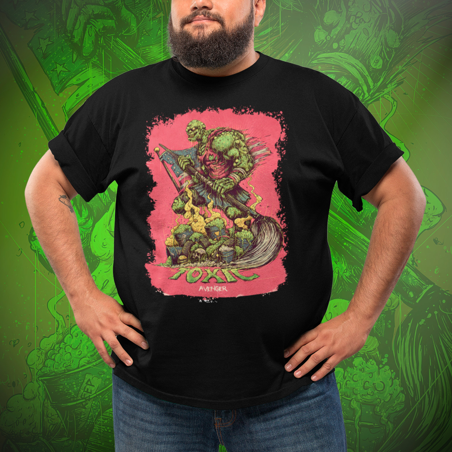 T-shirt Plus Size Toxic Avenger