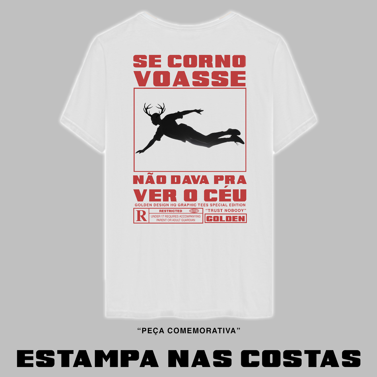 Se Corno Voasse - Camiseta Comemorativa