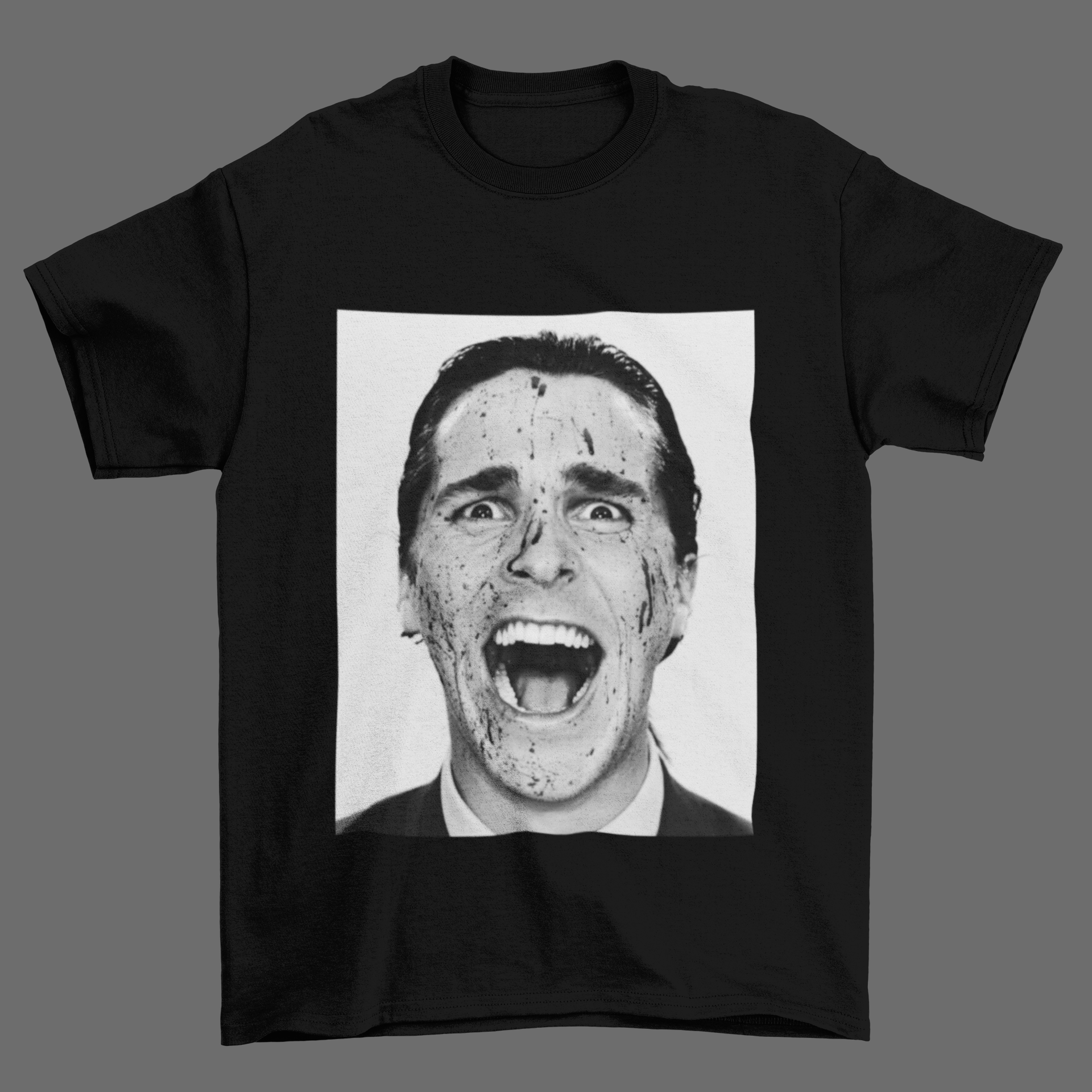 Camiseta: Psicopata Americano, Christian bale