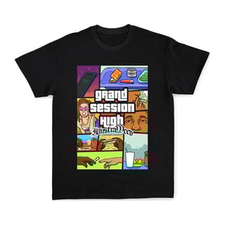 Nome do produto Camiseta Grand Session High [Linha Prime]