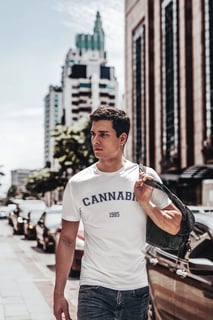 Nome do produto Camiseta Cannabis 1985