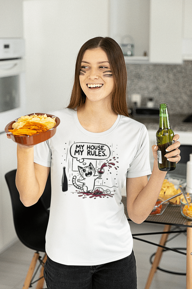 Nome do produto: Camiseta - My House My Rules!