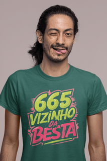 Nome do produto Camiseta - 665 Vizinho da Besta