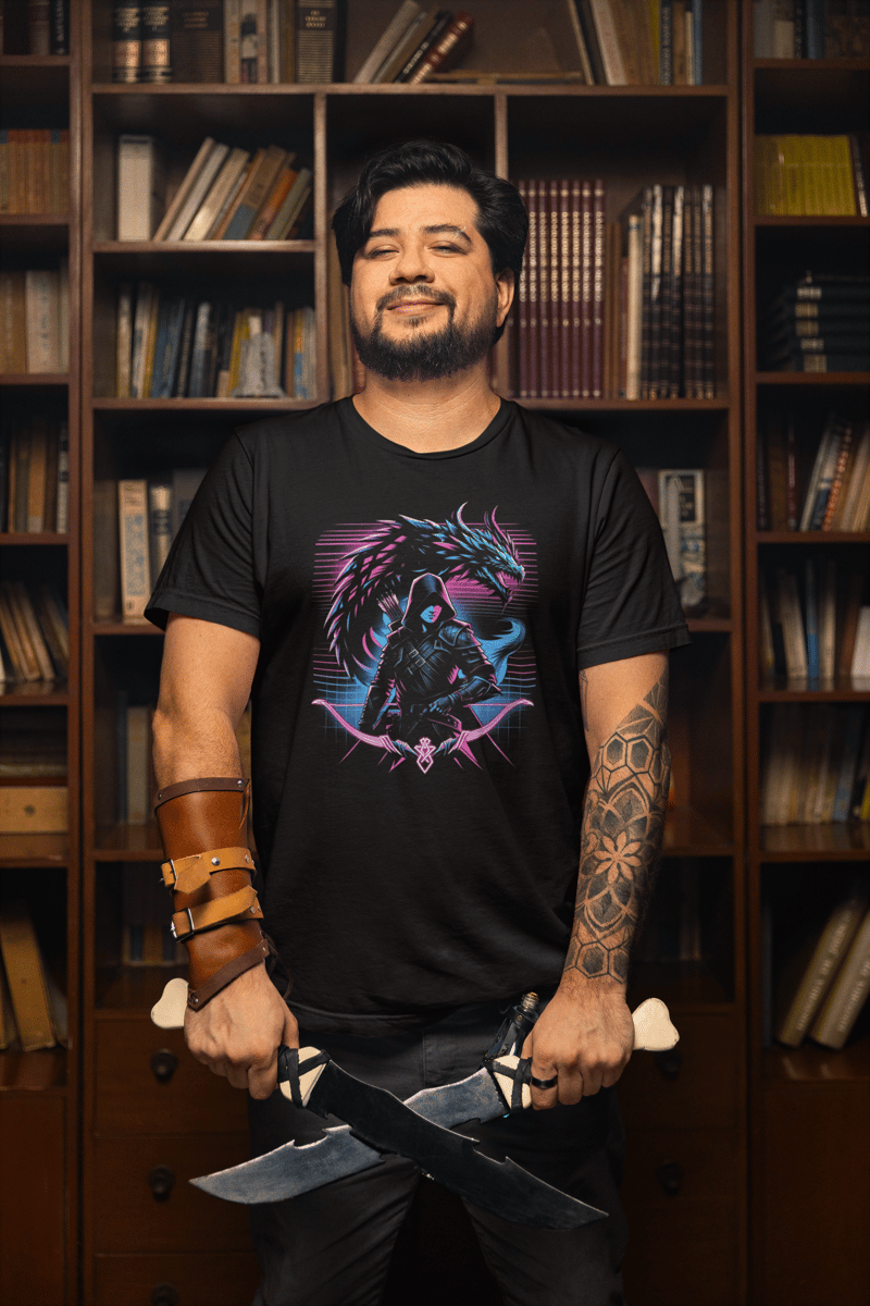 Nome do produto: Camiseta - Ranger e Dragão Neon