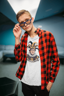 Nome do produto Camiseta Medieval Office - Jim the Trickster