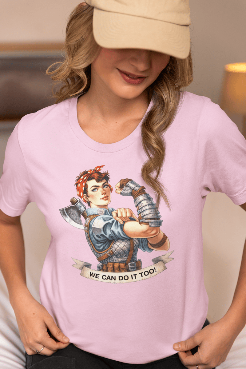 Nome do produto: Camiseta  Baby Long - We Can Do It Too!