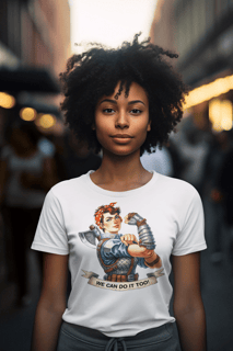 Nome do produto Camiseta  Baby Long - We Can Do It Too!