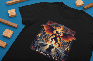Nome do produto Camiseta - LOTR You Shall Not Pass