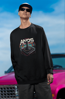 Nome do produto Moleton Fechado - Anos 80 Gamer
