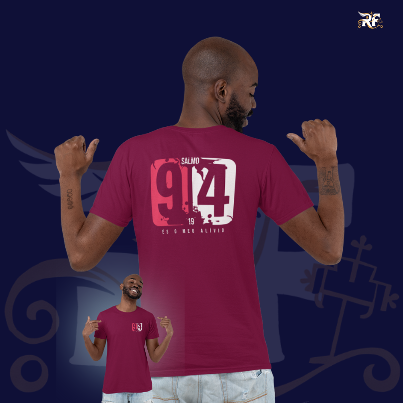 Nome do produto: CAMISETA - SALMO 94 (QUALITY)