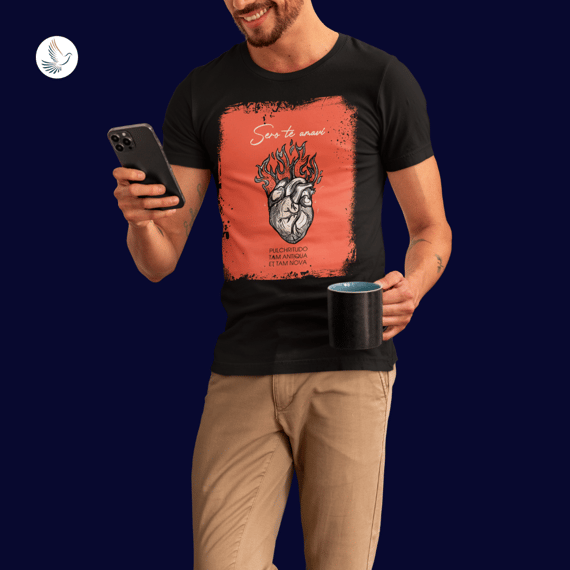 CAMISETA - SERO TE AMAVI BK