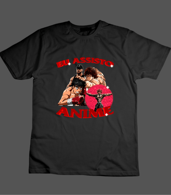 Camiseta ''Eu Assisto Anime''