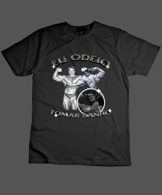 Camiseta ''Eu Odeio Tomar Banho''
