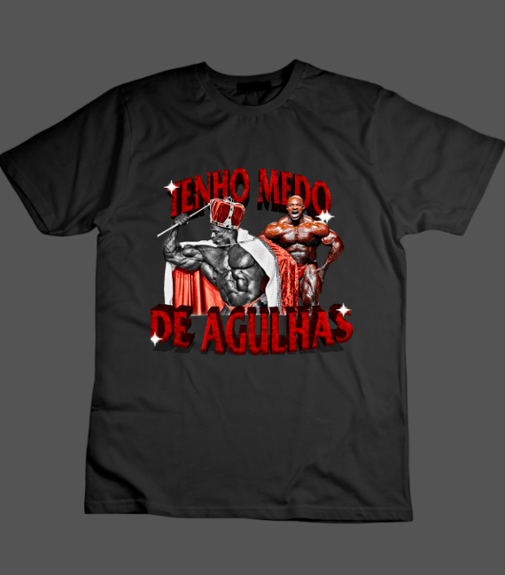 Camiseta ''Tenho medo de agulhas''
