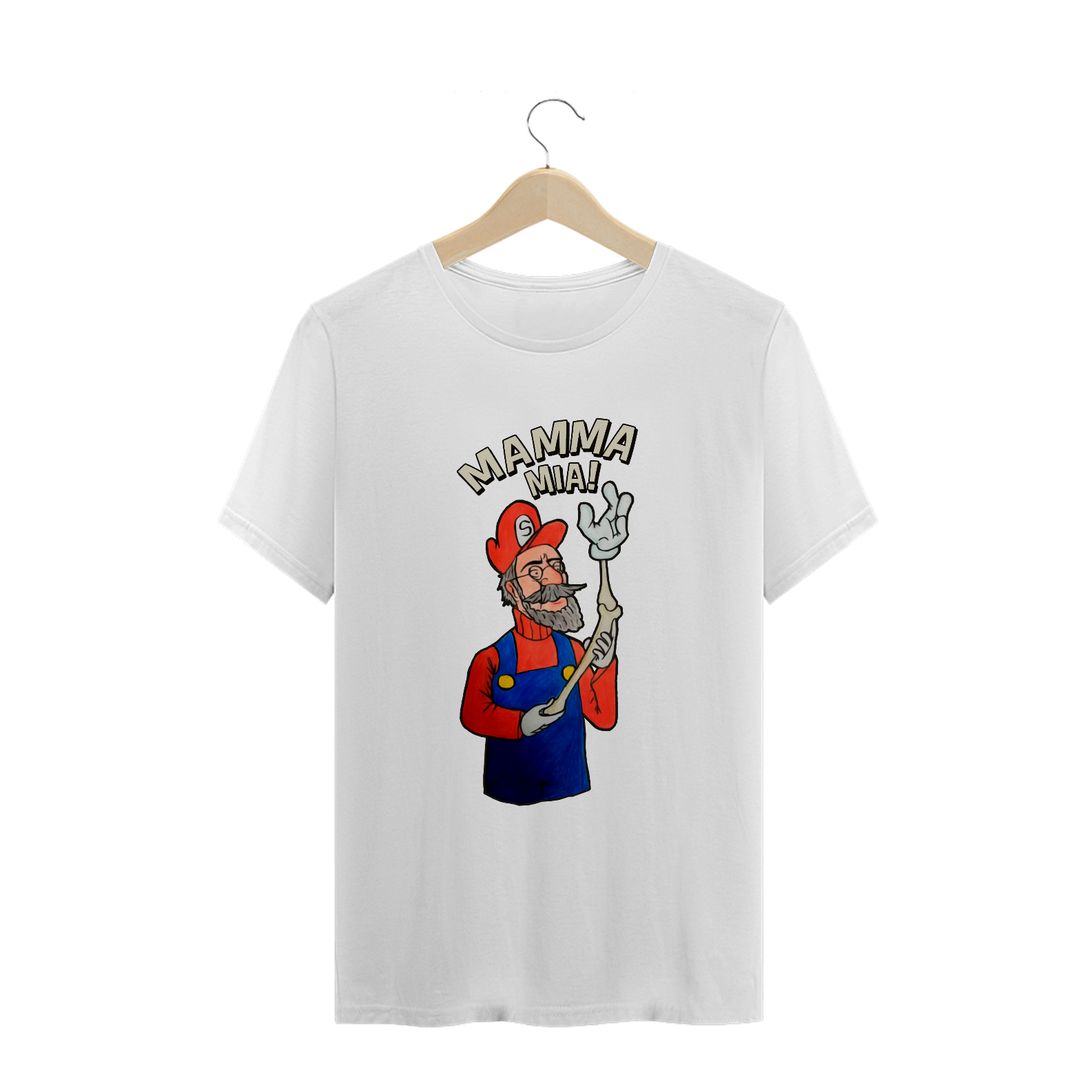 Camiseta Super Still Bros - Mamma Mia - Osteopatia