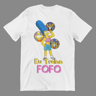 Nome do produto Camisa Eu Treino Fofo - Marge