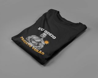 Nome do produto Camisa Eu Odeio Projeto Verão
